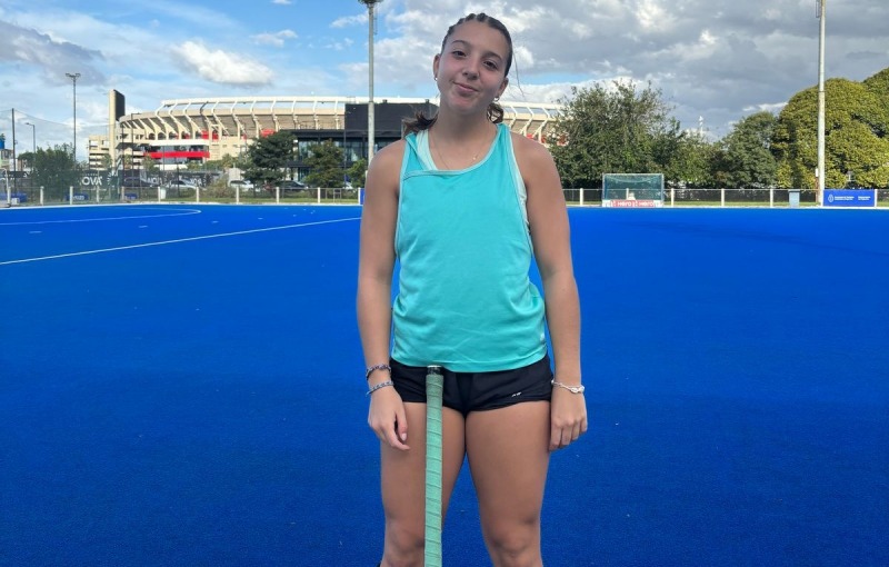 Victoria Meira tuvo su primera experiencia con Las Leoncitas